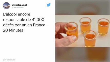 La consommation d’alcool est responsable de 41 000 décès par an en France