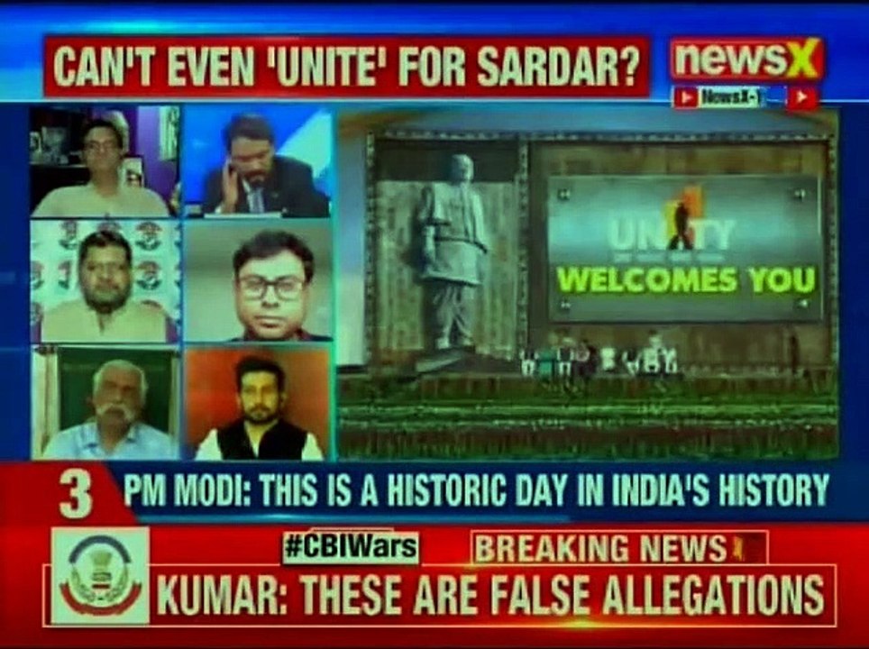 PM Narendra Modi unveiled 182-meter tall statue of unity built in honour of Sardar Vallabhai Patel