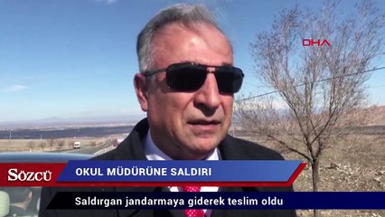 Iğdır’da okul müdürüne makamında pompalı tüfekli saldırı