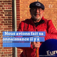 Patrick Maurin marche pour dénoncer le suicide des agriculteurs