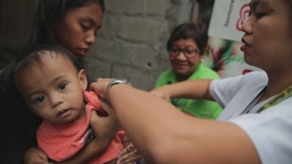 Brote de sarampión escala en Filipinas con más de 8.400 casos y 136 muertes