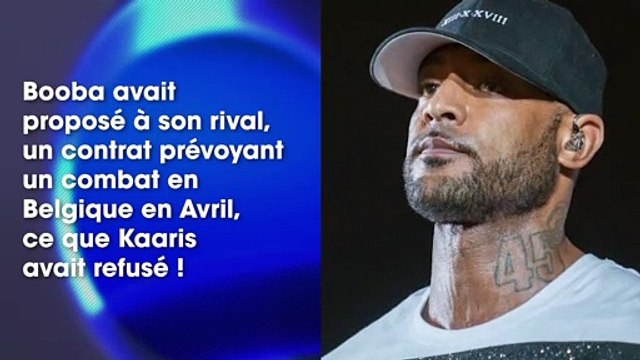 Booba dit enfin pourquoi il a dit non au contrat de combat contre Kaaris