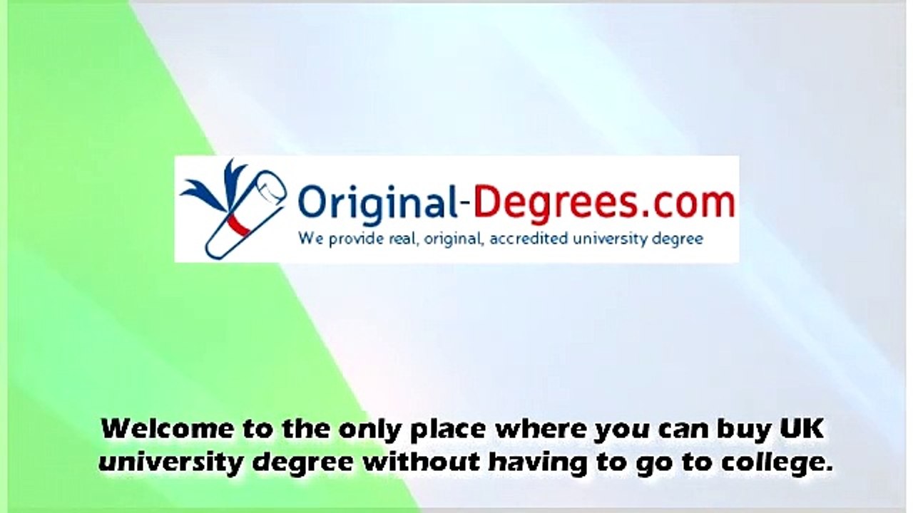 Get Degree Online – Original-degrees.com