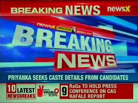 Priyanka Gandhi seeks caste details from candidates