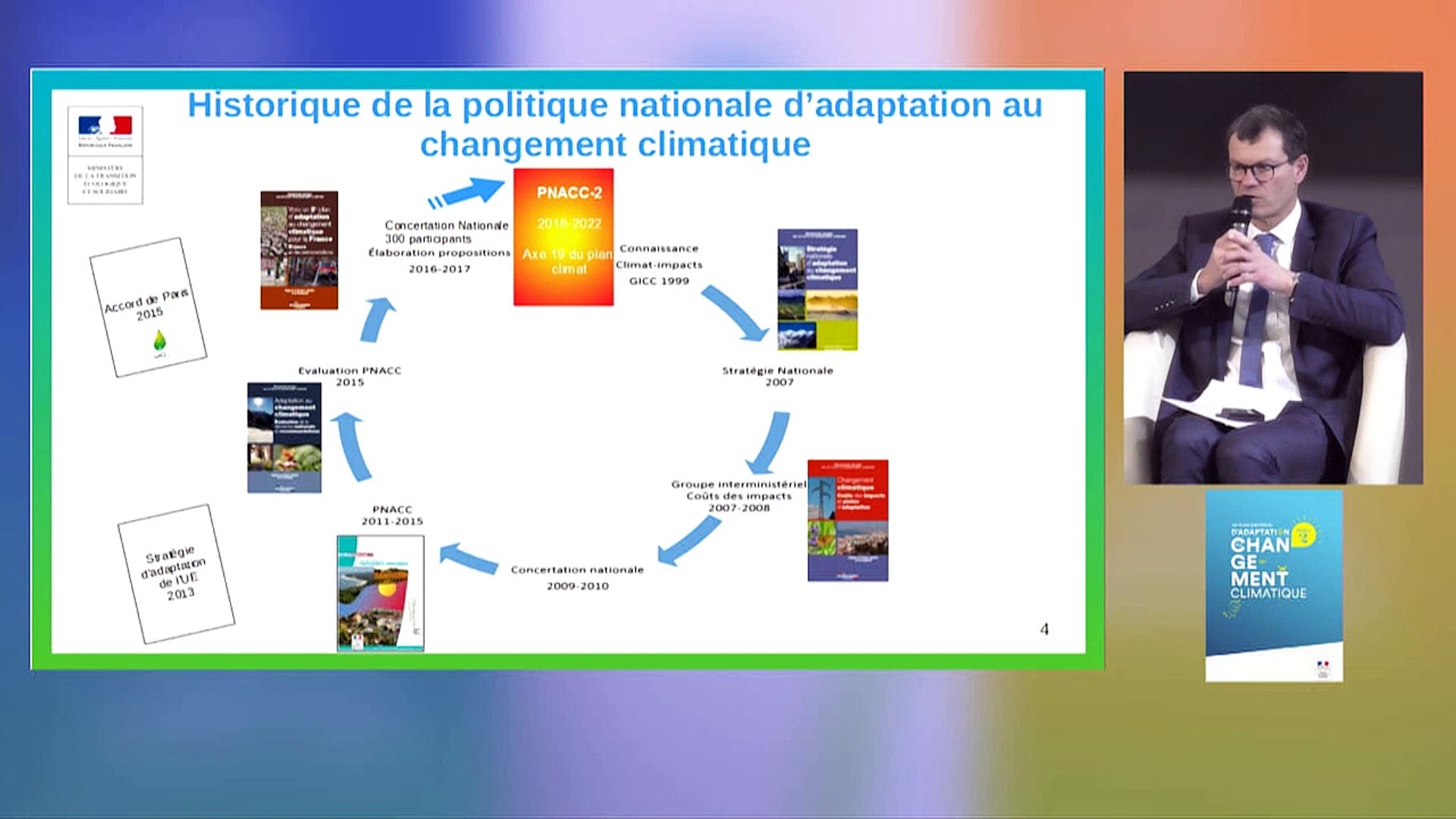 Comprendre le plan national d'adaptation au changement climatique - Vidéo  Dailymotion