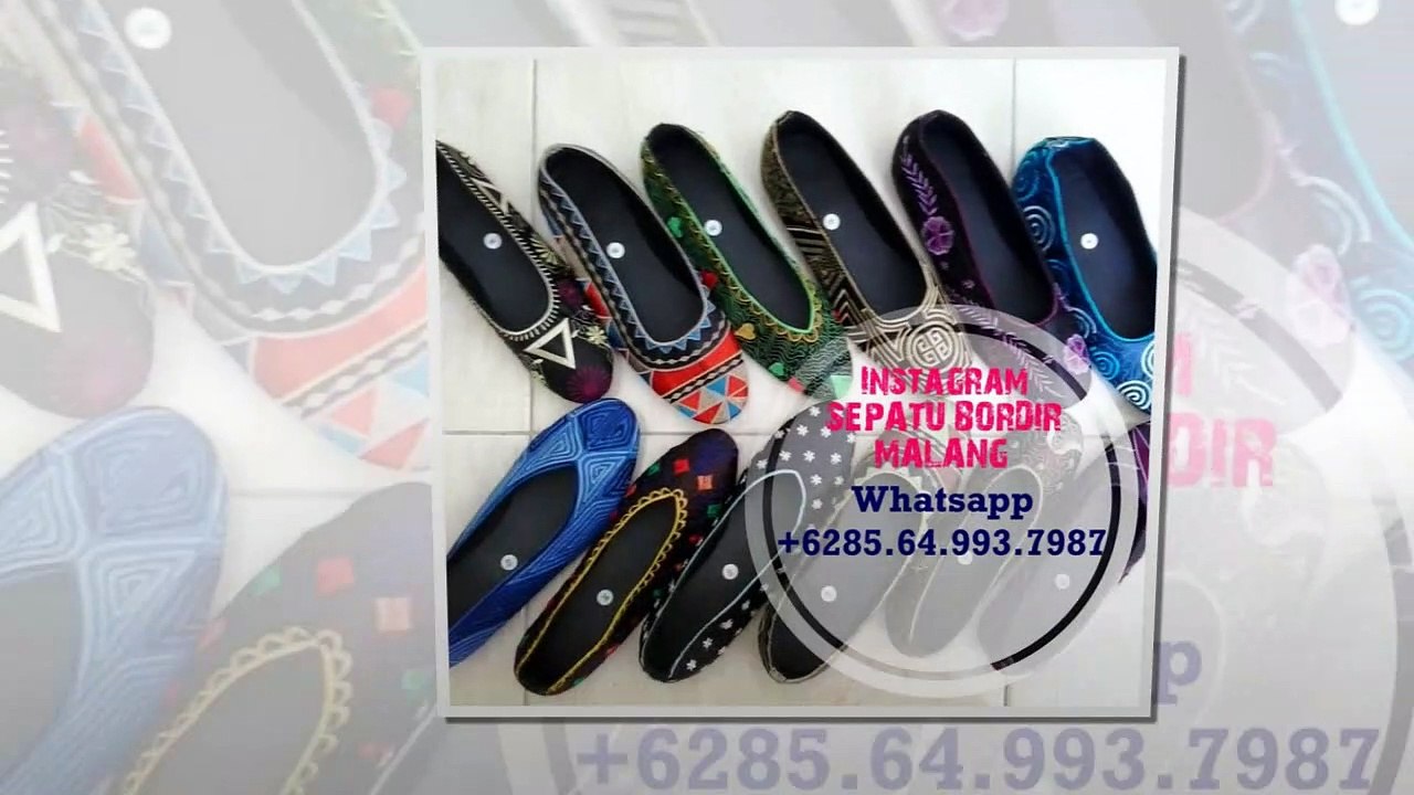 CANTIK 085649937987, Grosir Sepatu Bordir Bangil, Grosir Sepatu Bordir Malang, Grosir Sepatu Bordir Wanita.