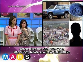 Mars: Actor/Director, may favoritism sa shoot? | Mars Mashadow