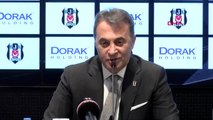 Spor Beşiktaş Başkanı Fikret Orman'ın Açıklamaları