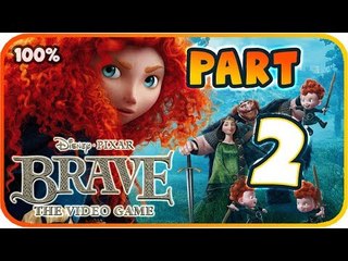 Disney Pixar Brave • [The Movie Game] • 100% Walkthrough Part 2 (PS3, X360, Wii) Forest Grove