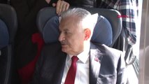 Binali Yıldırım Hızlı Tren ile Ankara'dan İstanbul'a Giderken Konuştu 2