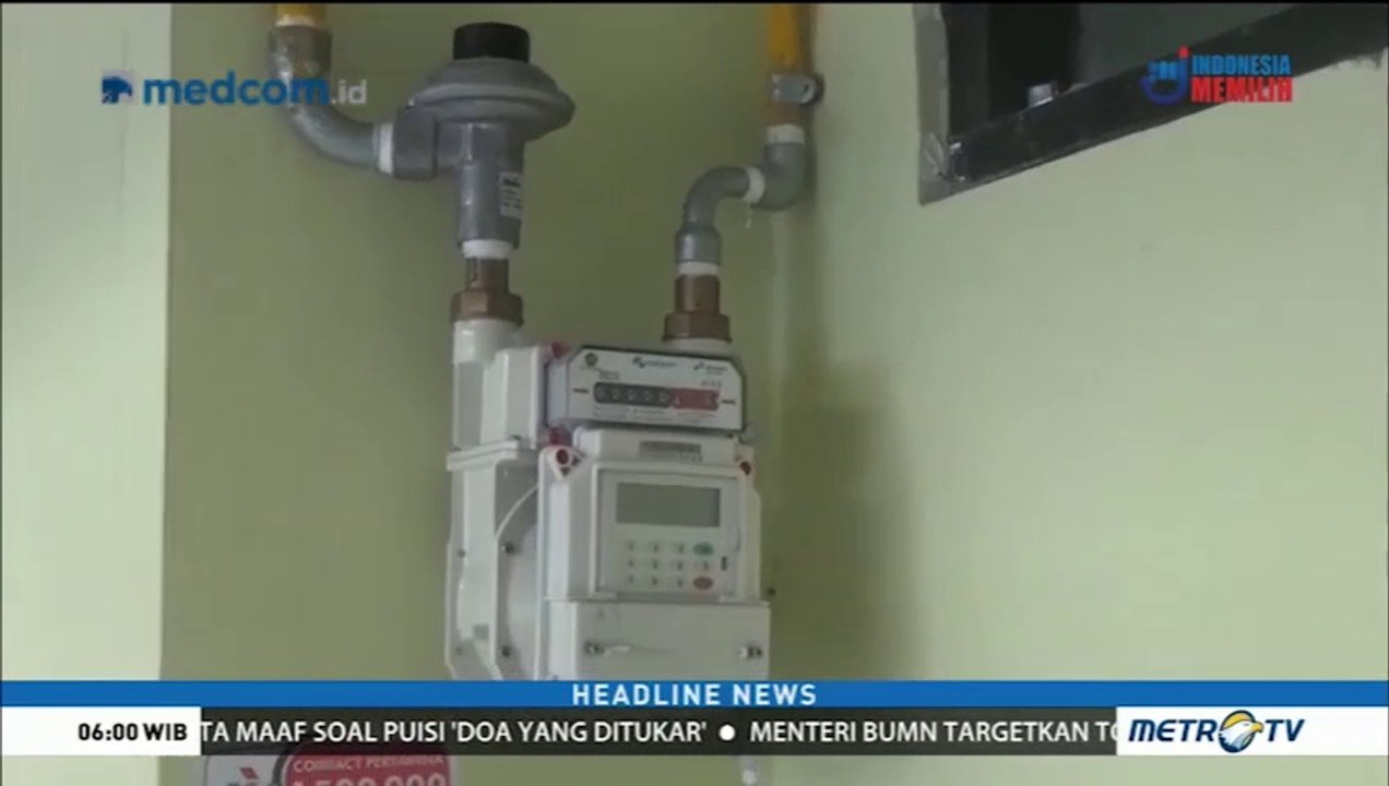 Jaringan Gas untuk Warga Kota Bontang Resmi Dibuka