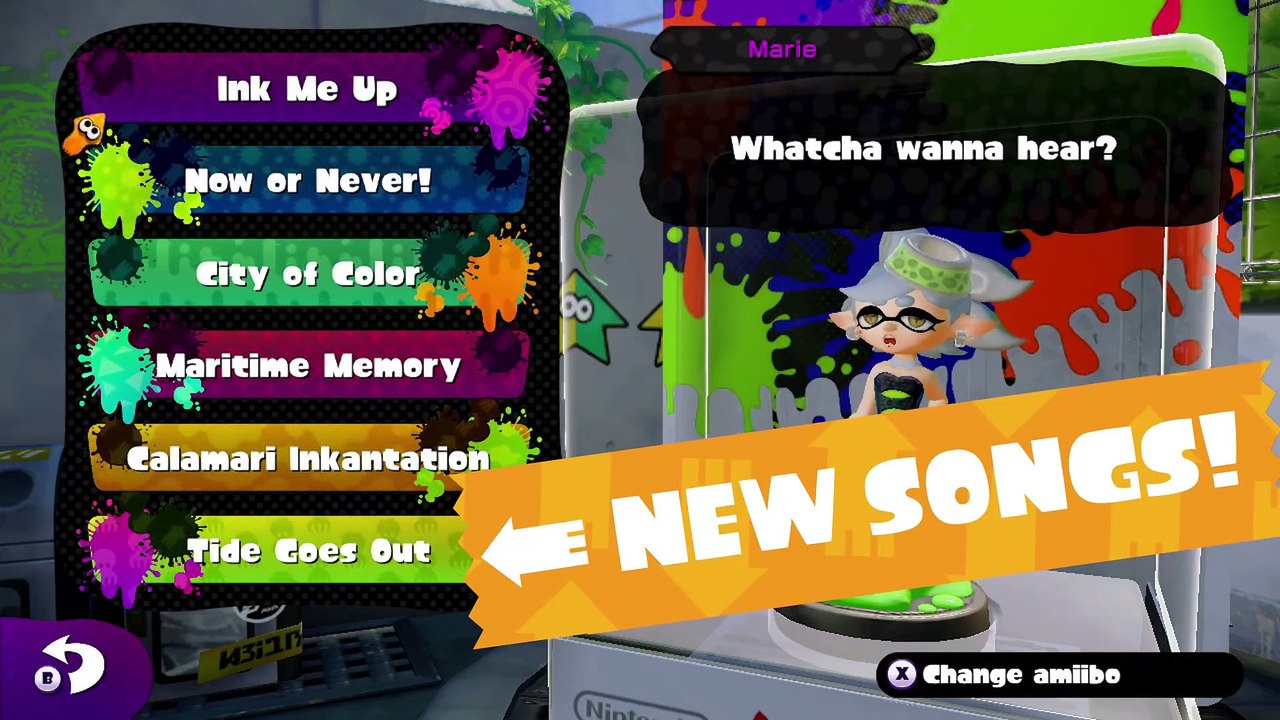 Splatoon - Calamarciñas (Amiibos)