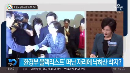 檢 ‘김은경 출국 금지’ vs 靑 “지켜보겠다”