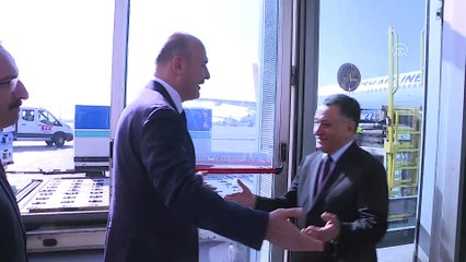 Soylu, Azerbaycan İçişleri Bakanı Ramil Usubov'u Atatürk Havalimanı'nda karşıladı - İSTANBUL