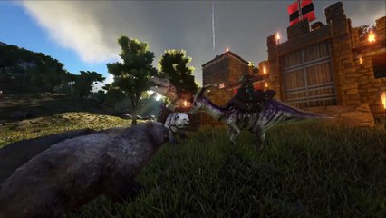 ARK: Survival Evolved - Direbears, Manta y Arañas