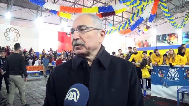 Buz pisti çocuklar tarafından yoğun ilgi gördü - MARDİN