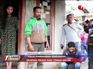 Lagi-lagi Teror Pembakaran Kendaraan, Kali Ini di Temanggung
