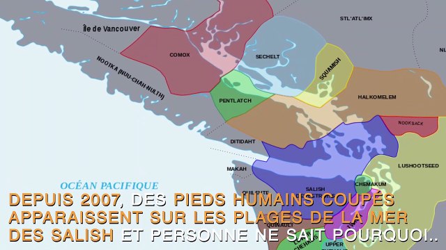 Depuis 2007, des pieds humains apparaissent sur cette plage canadienne et personne ne sait pourquoi !