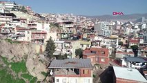İzmir Mahalle Sakinleri Kopan Kayalardan Tedirgin