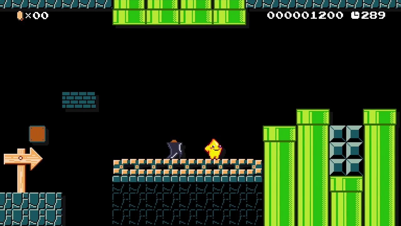 Super Mario Maker - Starfy
