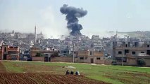 Esed rejimi İdlib'e saldırıyor