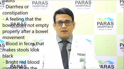 #पारसअस्पताल - Colorectal Cancer | Dr. Vinay Samuel Gaikwad, Paras Hospitals, Gurgaon
