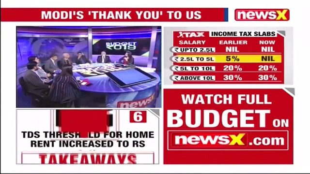 Budget 2019 No TDS on interest upto 40k for women, says FM Piyush Goyal