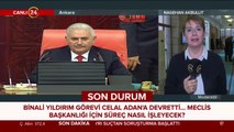 Binali Yıldırım istifa etti