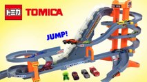 Tomica World Byun Byun Big Tower Circuit Track Set トミカ びゅんびゅんビッグタワーサーキット || Keith's Toy Box