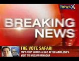 PM, Sonia Gandhi and Rahul Gandhi visit riot-hit areas in Muzaffarnagar