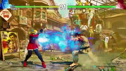 Street Fighter V - Presentación de Karin