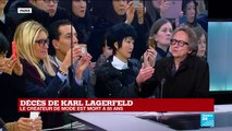 Pascal Mourier, spécialiste mode de France 24, revient sur le parcours de Karl Lagerfeld