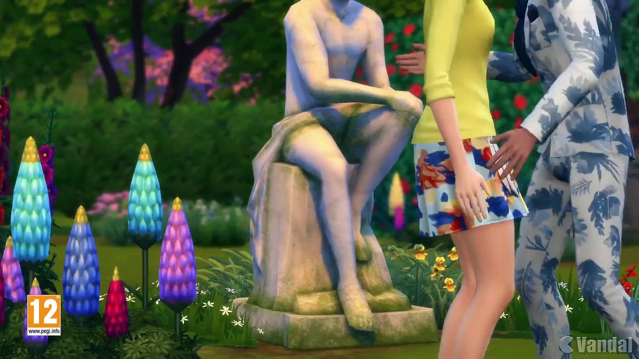 Los Sims 4 - Jardín Romántico