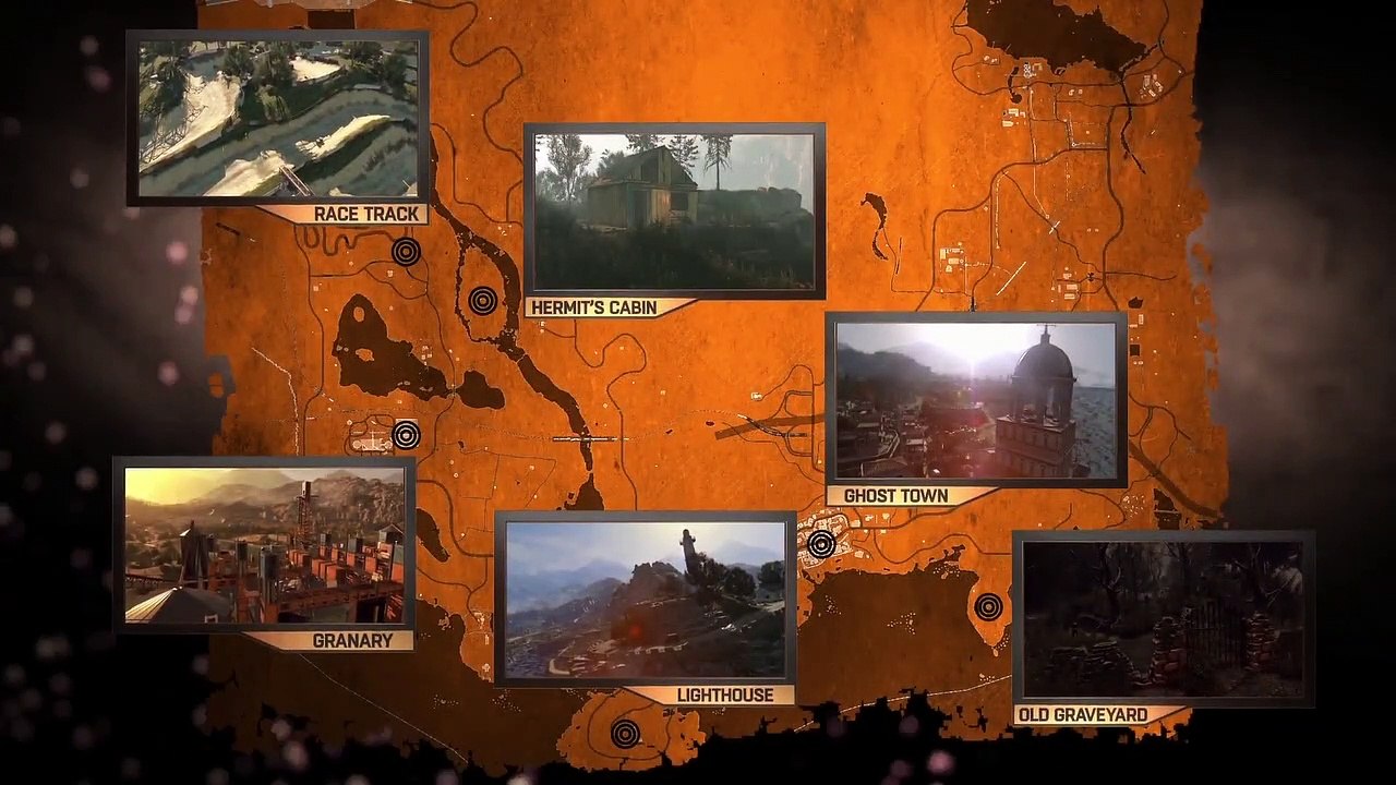 Dying Light - The Following Mapa
