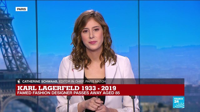 How will the fashion community remember Karl lagerfeld?