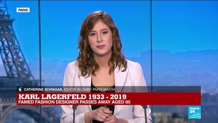 How will the fashion community remember Karl lagerfeld?