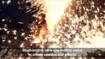 Blacksmiths keep flame of China’s molten steel 'fireworks' alive