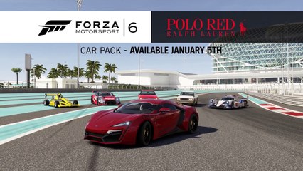 Forza Motorsport 6 - Ralph Lauren Polo Red Car Pack