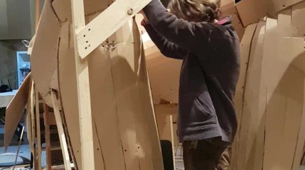 Carnaval charleroi corbeau geant