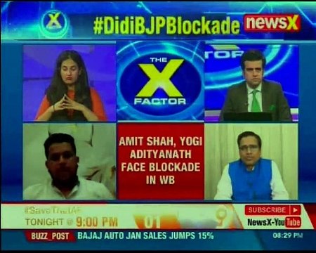 Didi BJP Blockade BJP calls blockade goondagiri, jungle raj; who won points today