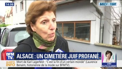 "On a pas de mots, c'est odieux", l'émotion des habitants de Quatzenheim après la profanation d'un cimetière juif