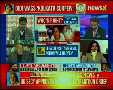 CBI Vs Didi To join the CBI probe, will Mamata end her dharna and go home Nation at 9