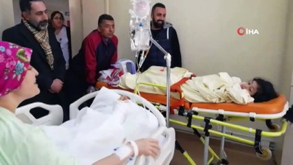 Kartal'da çöken binadan kurtarılan Minik Havva ile annesi kavuştu