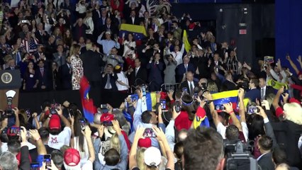 Trump invita al Ejército venezolano a aceptar la amnistía y enfrentarse a Maduro
