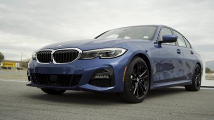 BMW 330i Sedan Design Preview in String Blue