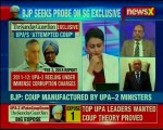 Fake Coup Scandal BJP takes up the Sunday Guardian story; questions Congress on 'coup plot'