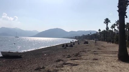Marmaris'te Şubat Ayında Deniz Keyfi