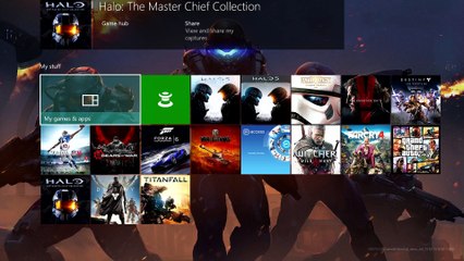 Nueva experiencia Xbox One - Pantalla de inicio