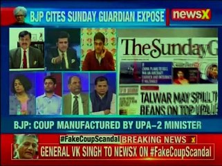 Fake Coup Scandal General VK Singh to brief on Sunday Guardian story tomorrow