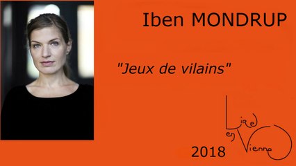Iben MONDRUP à Smarves pour son livre "Jeux de vilains"